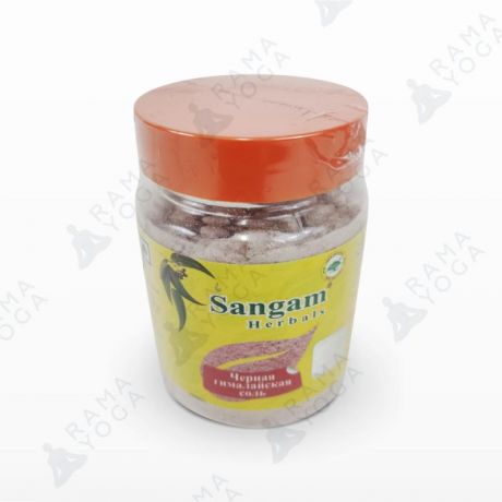 Соль черная пищевая гималайская Sangam Herbals (120 г)
