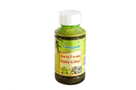 Сок Амла Гилое Сангам хербалс / Amla juice Sangam Herbals (500 мл)