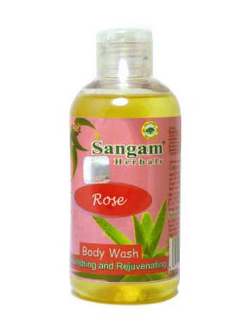 Гель для душа Роза Sangam herbals (200 мл)