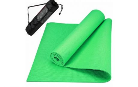 Коврик для йоги Green 3мм (0.8 кг, 173 см, 3 мм, зеленый, 60 см)