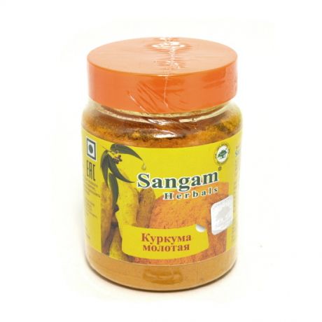 Куркума молотая Sangam Herbals (140 г)