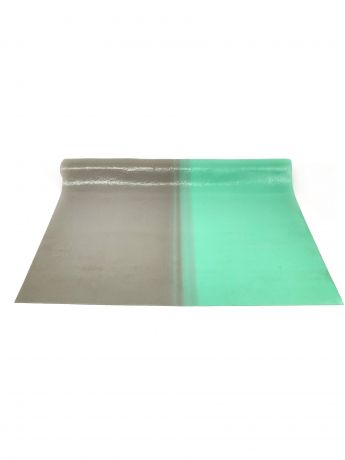 Коврик для йоги Puna Travel marbled (0,6 кг, 183 см, 1.5 мм, зеленый-серый, 60 см)