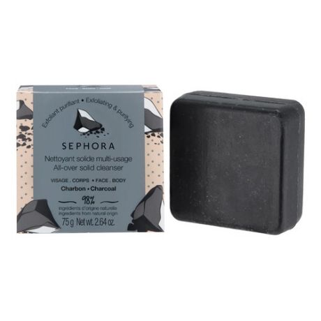SEPHORA COLLECTION Colorful Cube Soap Мыло 3-в-1 для лица и тела в ассортименте отшелушивающее и очищающее