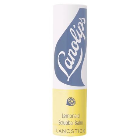 Lanolips LANOSTICK SCRUBBA-BALM Бальзам-скраб для губ на основе лимонного масла и ланолина