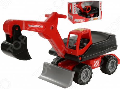 Машинка игрушечная Wader MAMMOET «Мега-экскаватор колёсный» №2