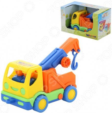 Машинка игрушечная Wader «Мой первый грузовик. Эвакуатор»