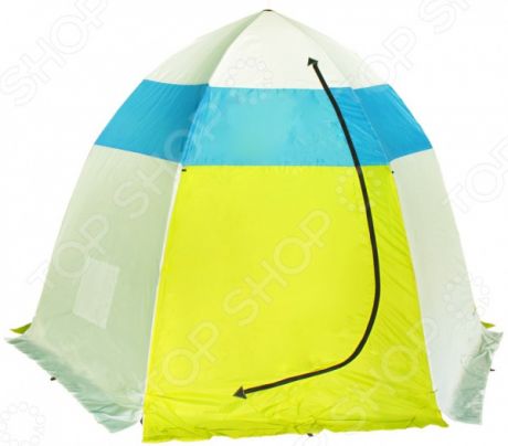 Палатка СТЭК четырехместная брезентовая