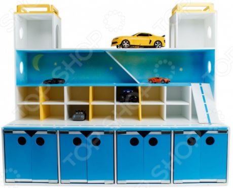 Система хранения игрушек PAREMO «Парковка». Рисунок: звездное небо