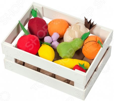 Набор игровых аксессуаров PAREMO «Ящик с фруктами». Количество предметов: 10 шт