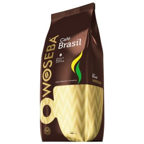 Кофе в зернах Woseba Cafe Brasil, арабика, 1 кг