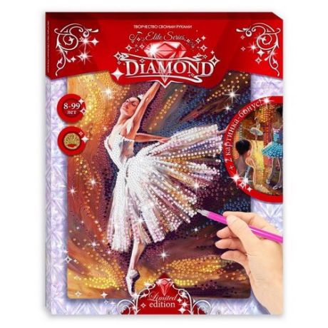 Лапландия Набор алмазной вышивки Elite Series Diamond Балерина (71601б)