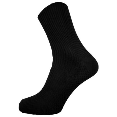 Носки К07Ммасажныебесрезинки АБА, 42-43 размер, черный
