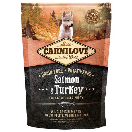 Корм для собак Carnilove Carnilove Salmon & Turkey for Large breed puppy (1.5 кг)