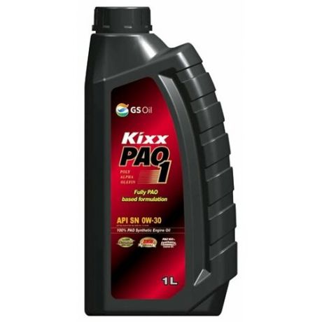 Моторное масло Kixx PAO 1 0W-30 1 л