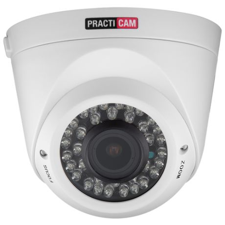 Камера видеонаблюдения Practicam PT-MHD1080P-C-IR-V белый