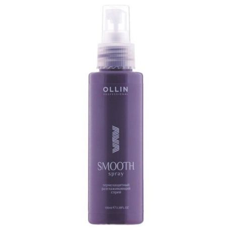 OLLIN Professional Термозащитный разглаживающий спрей Smooth Hair Spray, 100 мл
