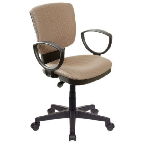 Компьютерное кресло Бюрократ CH-626AXSN, обивка: текстиль, цвет: серый/ромбик бежевый V-01