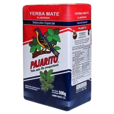 Чай травяной Pajarito Yerba mate Seleccion especial, 500 г