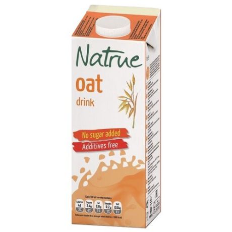 Овсяный напиток Natrue Oat без сахара 1 л
