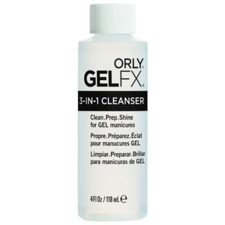Orly Средство для маникюра GelFX 3-in-1 Cleanser 118 мл