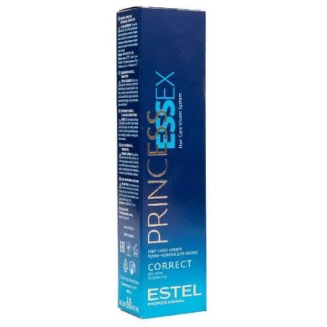 Estel Professional Princess Essex Corrector безаммиачная крем-краска для волос, 60 мл, 0/00N нейтральный