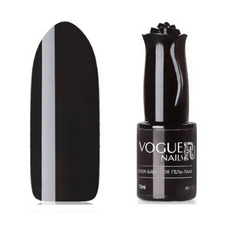Vogue Nails базовое покрытие Rubber база 10 мл черный