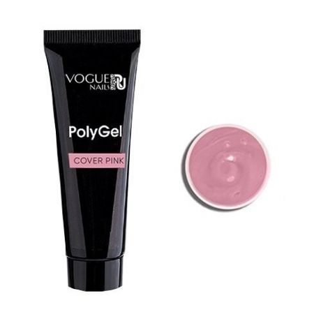 Акригель Vogue Nails PolyGel камуфлирующий для моделирования, 20 мл cover pink