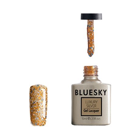 Гель-лак Bluesky Luxury Silver, 10 мл, оттенок №530