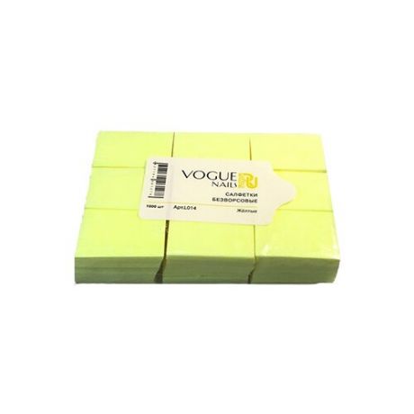 Vogue Nails Салфетки безворсовые, 450 шт жёлтый