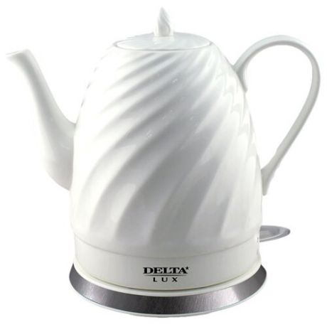 Чайник DELTA LUX DL-1238, белый