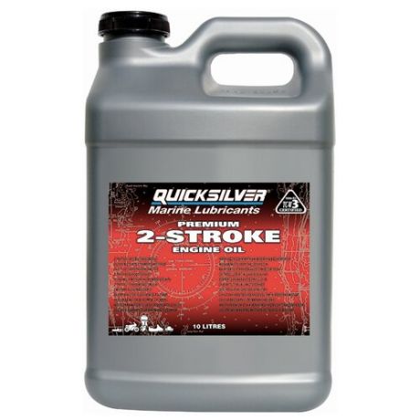 Моторное масло Quicksilver Premium 2-Cycle Outboard Oil 10 л