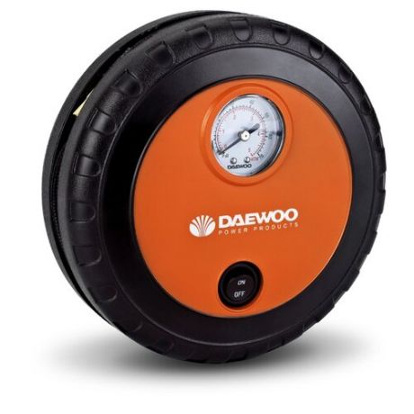 Автомобильный компрессор Daewoo Power Products DW25 оранжевый/черный