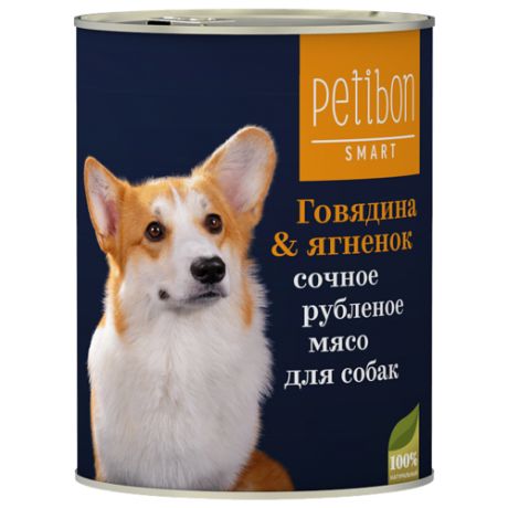 Корм для собак Petibon (0.41 кг) 1 шт. Smart Говядина & ягнёнок