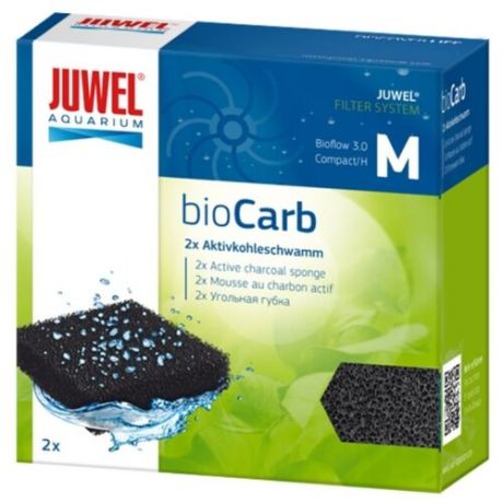 Juwel картридж bioCarb M (комплект: 2 шт.) черный
