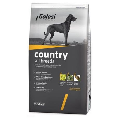 Корм для собак Golosi (20 кг) Country All Breeds