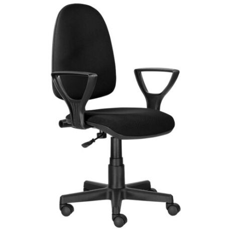 Компьютерное кресло Brabix Prestige Ergo MG-311 офисное, обивка: текстиль, цвет: черный текстиль