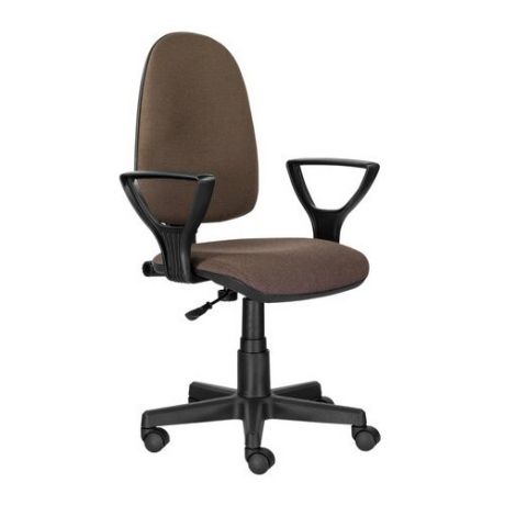 Компьютерное кресло Brabix Prestige Ergo MG-311 офисное, обивка: текстиль, цвет: коричневый