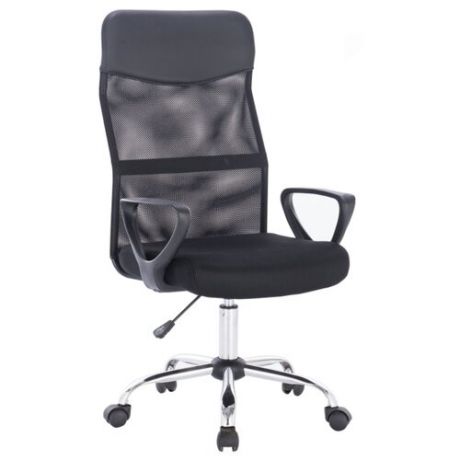 Компьютерное кресло Brabix Tender MG-330 офисное, обивка: текстиль/искусственная кожа, цвет: черный