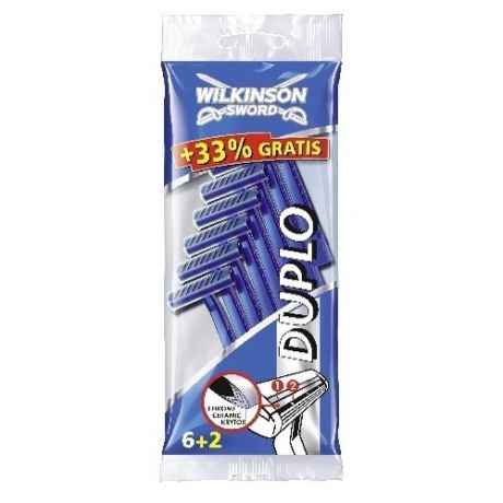 Бритвенный станок Wilkinson Sword Duplo, 6+2 шт