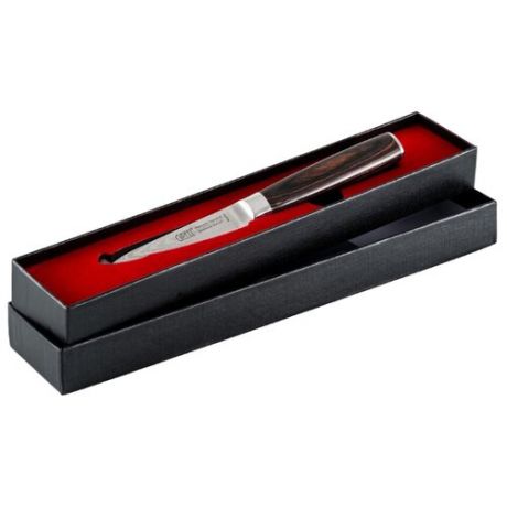 GIPFEL Нож для овощей Akita 9 см серебристый/коричневый