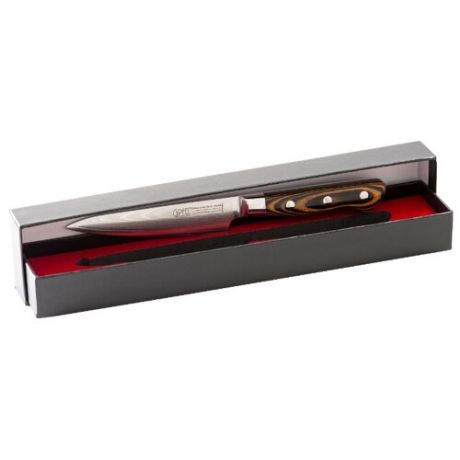 GIPFEL Нож универсальный Kyoto 12 см серебристый/коричневый
