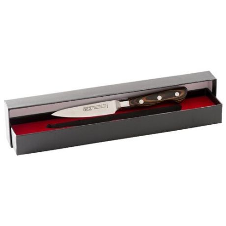 GIPFEL Нож для овощей Kyoto 9 см серебристый/коричневый