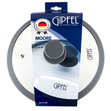 Крышка GIPFEL Moore 1031 (24 см) прозрачный/серый