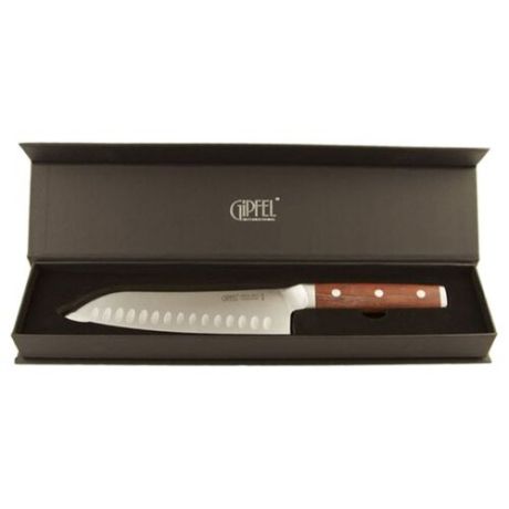 GIPFEL Нож сантоку Grifo 18 см коричневый