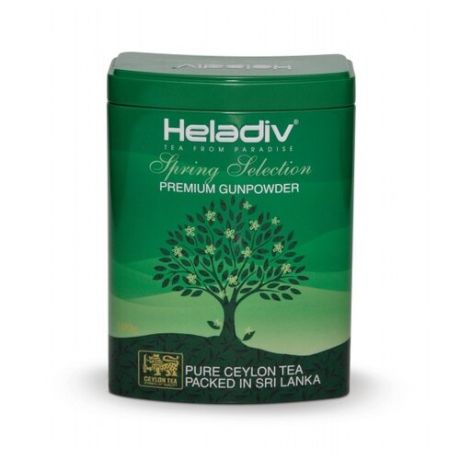 Чай зеленый Heladiv Spring selection Gunpowder, 100 г