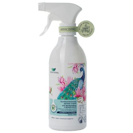 AromaCleaninQ Пробиотический арома-спрей для чистки ковровых покрытий и мягкой мебели Чувственное настроение 0.5 л