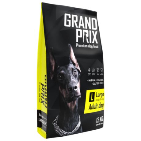 Корм для собак GRAND PRIX (12 кг) Large Adult dog птица злаки