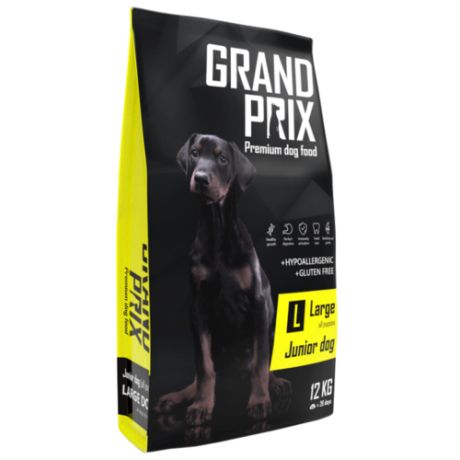 Корм для собак GRAND PRIX (12 кг) Large Junior dog птица злаки