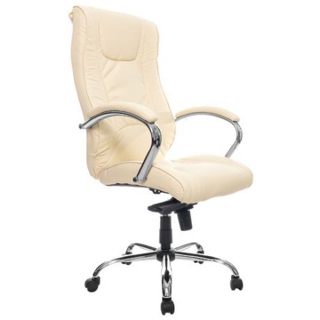 Компьютерное кресло Everprof Argo M для руководителя, обивка: искусственная кожа, цвет: кремовый