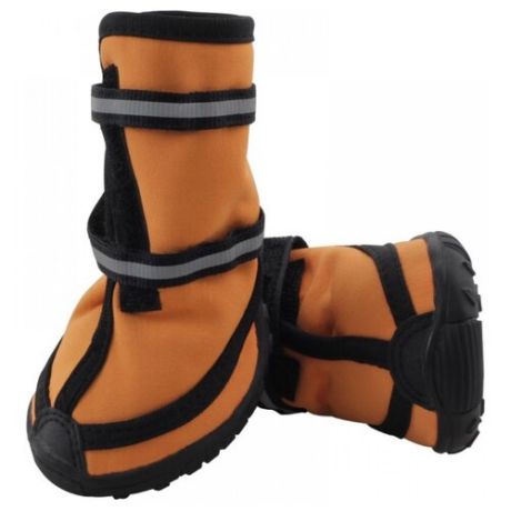 Ботинки для собак Triol 12241091/097 M оранжевый / черный